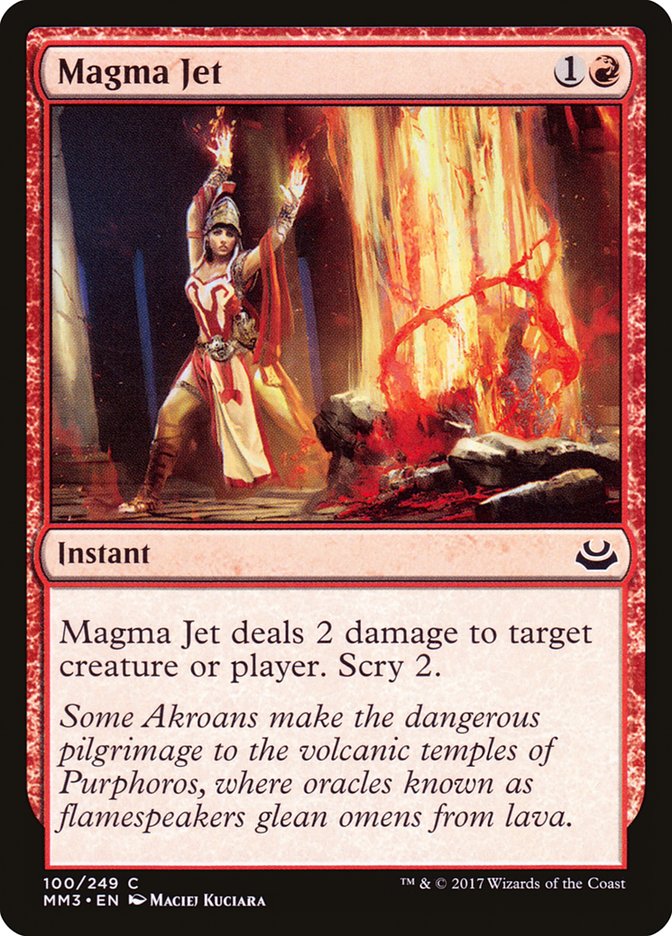 Magma Jet [Modern Masters 2017] | Pegasus Games WI
