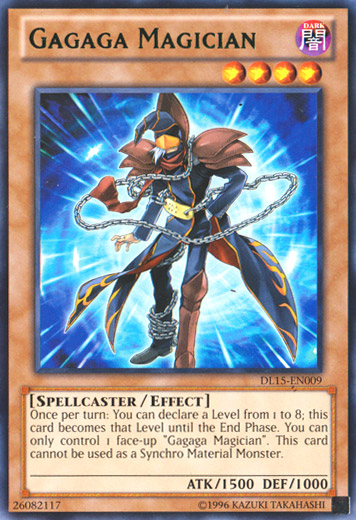 Gagaga Magician (Green) [DL15-EN009] Rare | Pegasus Games WI