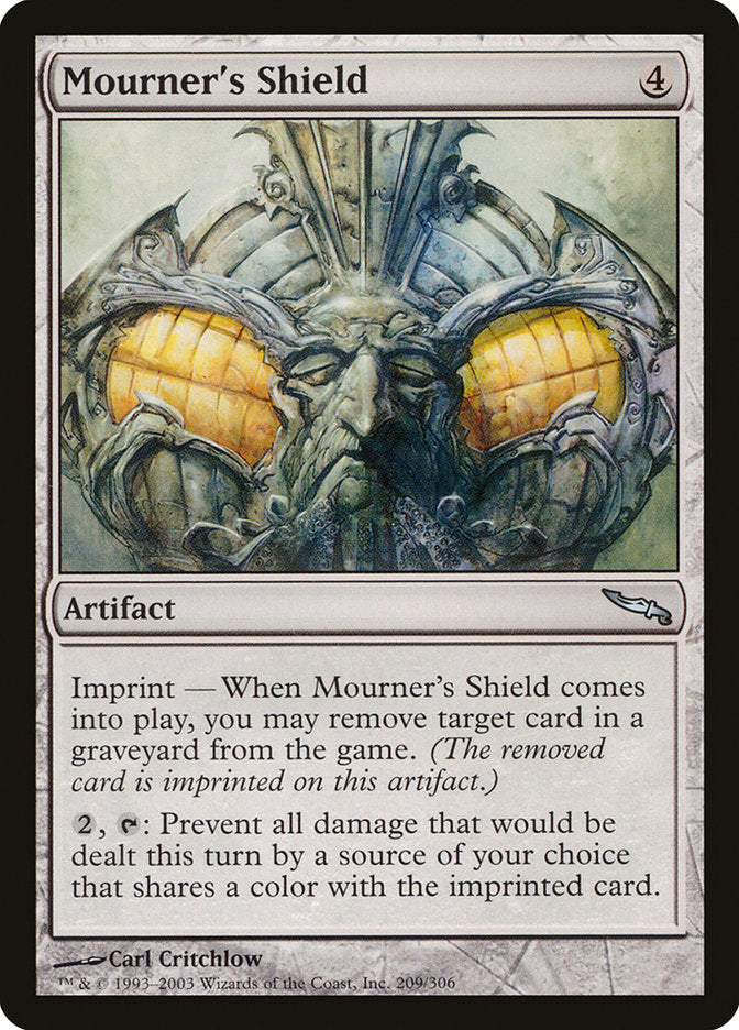 Mourner's Shield [Mirrodin] | Pegasus Games WI