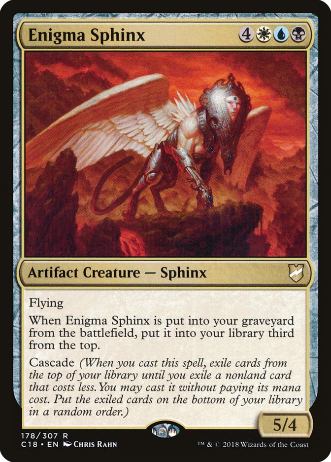 Enigma Sphinx [Commander 2018] | Pegasus Games WI