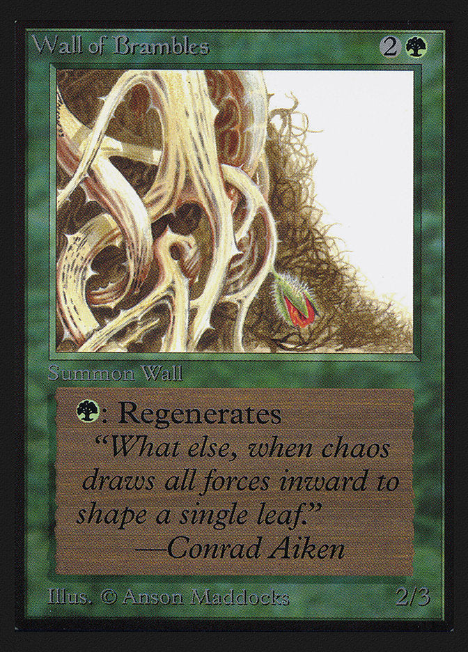 Wall of Brambles [International Collectors' Edition] | Pegasus Games WI