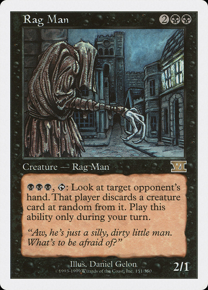 Rag Man [Classic Sixth Edition] | Pegasus Games WI