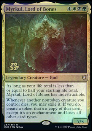 Myrkul, Lord of Bones [Commander Legends: Battle for Baldur's Gate Prerelease Promos] | Pegasus Games WI