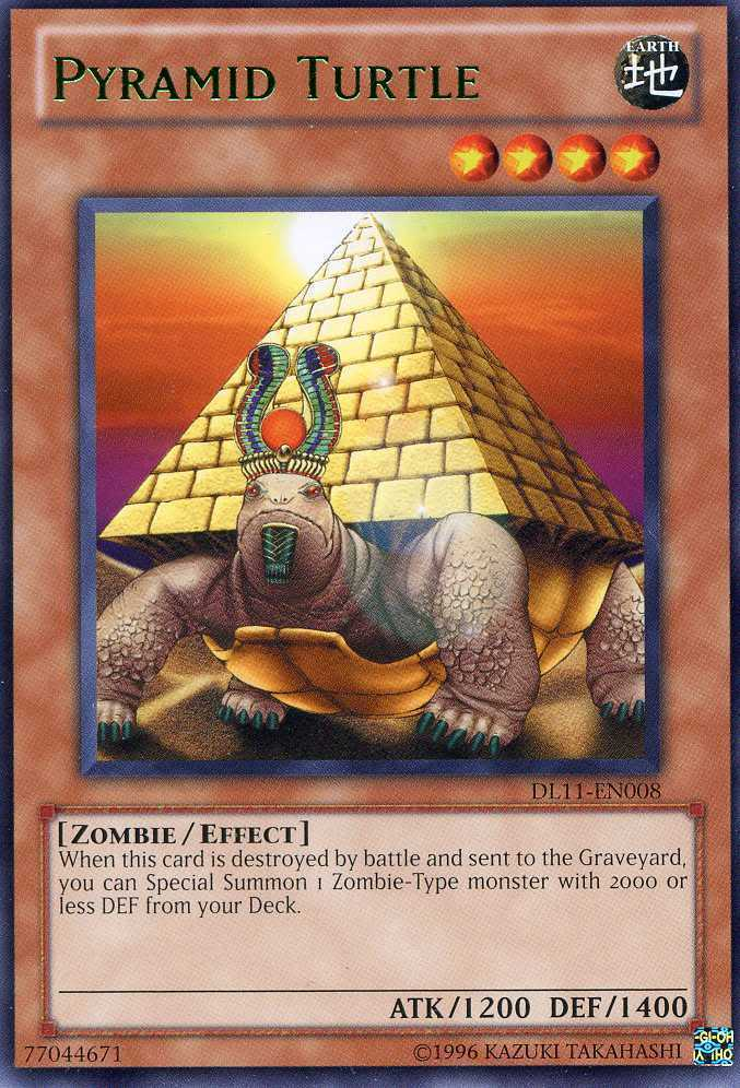 Pyramid Turtle (Green) [DL11-EN008] Rare | Pegasus Games WI