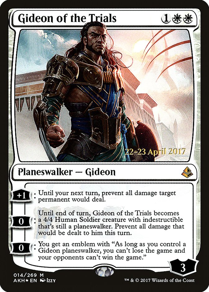 Gideon of the Trials [Amonkhet Prerelease Promos] | Pegasus Games WI