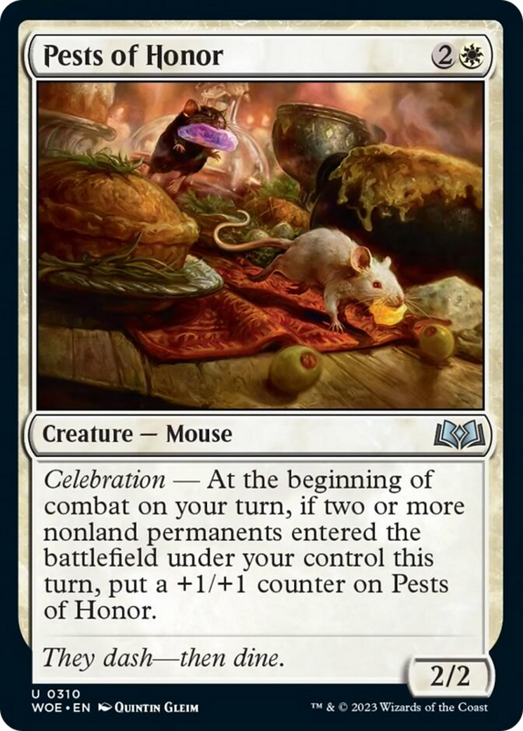 Pests of Honor [Wilds of Eldraine] | Pegasus Games WI