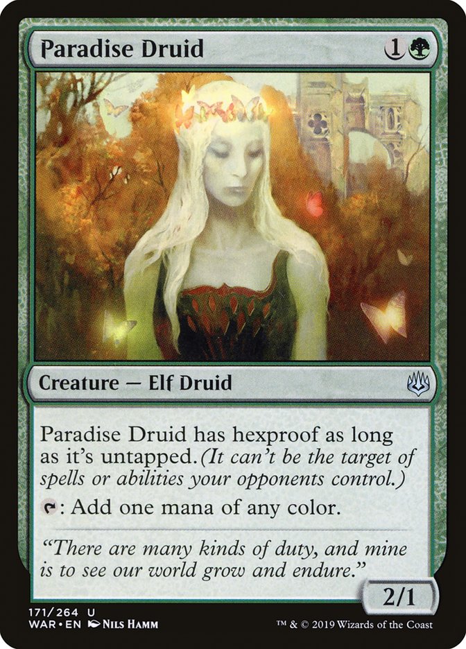 Paradise Druid [War of the Spark] | Pegasus Games WI