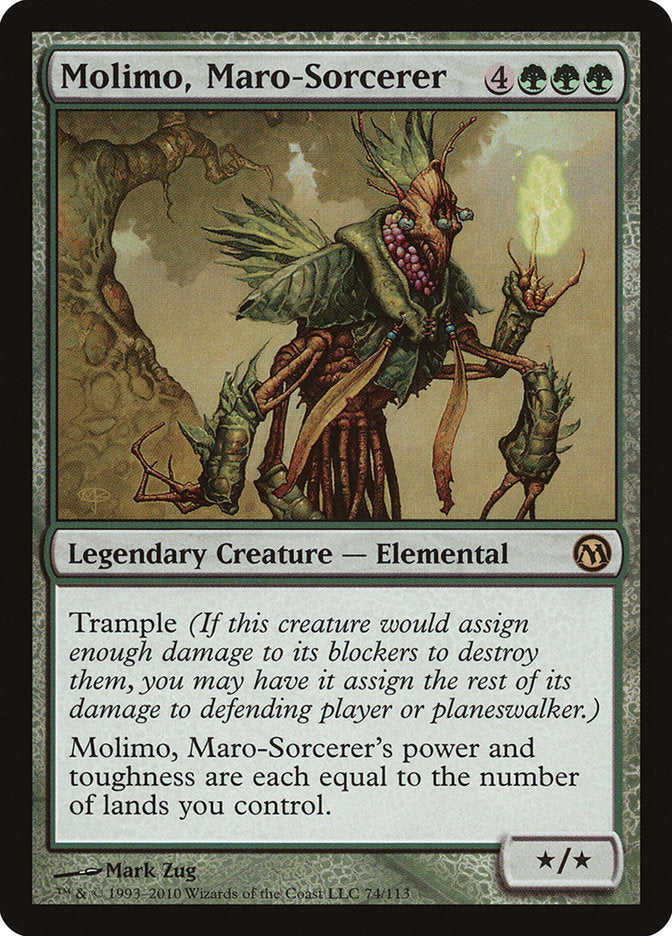 Molimo, Maro-Sorcerer [Duels of the Planeswalkers] | Pegasus Games WI