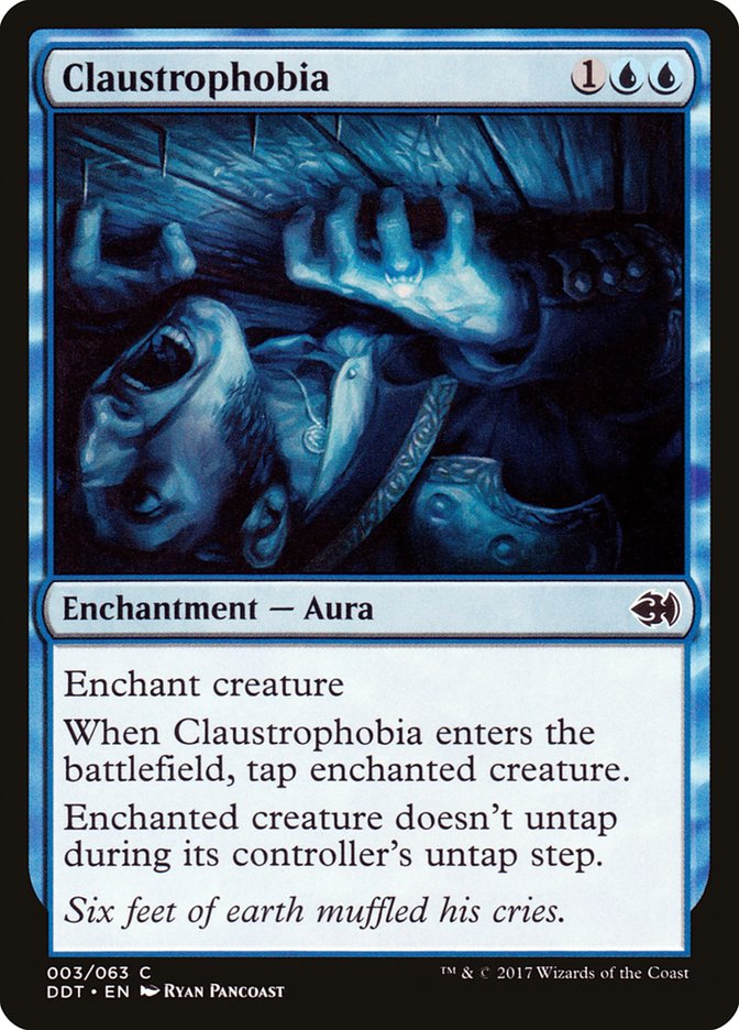 Claustrophobia [Duel Decks: Merfolk vs. Goblins] | Pegasus Games WI