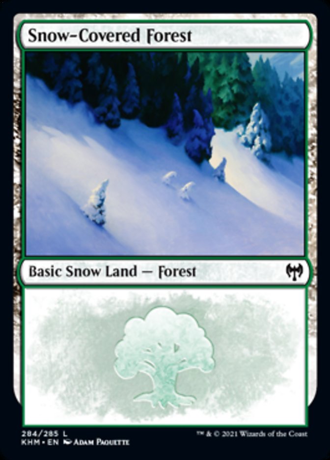 Snow-Covered Forest (284) [Kaldheim] | Pegasus Games WI