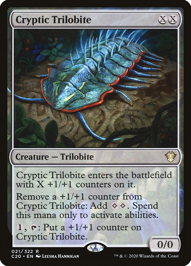 Cryptic Trilobite [Commander 2020] | Pegasus Games WI