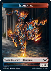 Elemental // Pest Double-Sided Token [Strixhaven: School of Mages Tokens] | Pegasus Games WI