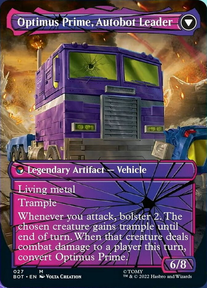 Optimus Prime, Hero // Optimus Prime, Autobot Leader (Shattered Glass) [Transformers] | Pegasus Games WI