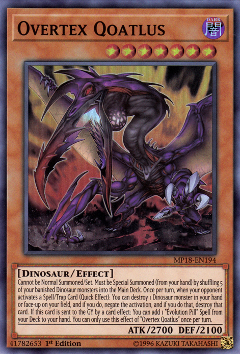 Overtex Qoatlus [MP18-EN194] Super Rare | Pegasus Games WI