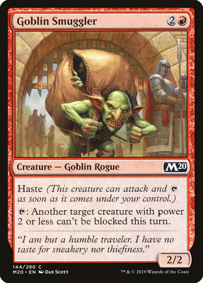 Goblin Smuggler [Core Set 2020] | Pegasus Games WI