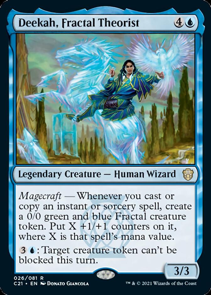 Deekah, Fractal Theorist [Commander 2021] | Pegasus Games WI
