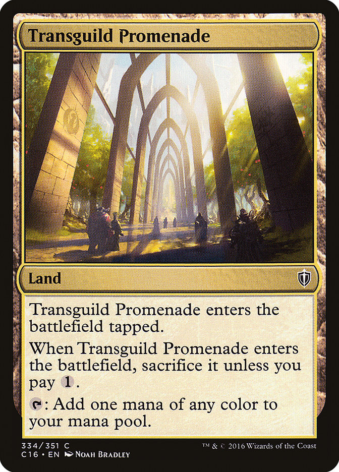 Transguild Promenade [Commander 2016] | Pegasus Games WI