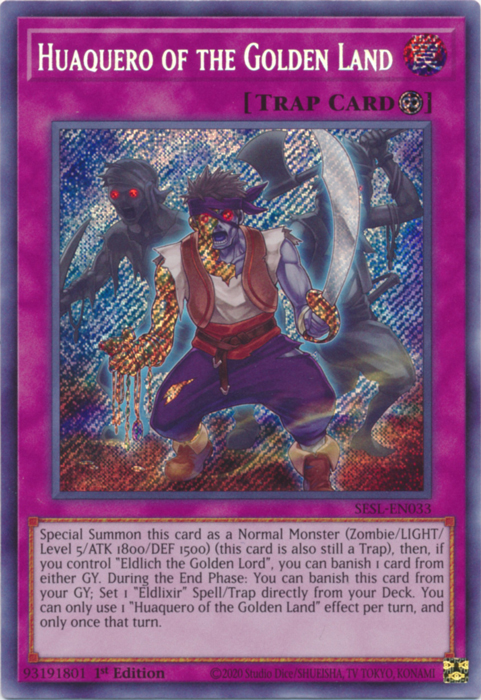 Huaquero of the Golden Land [SESL-EN033] Secret Rare | Pegasus Games WI