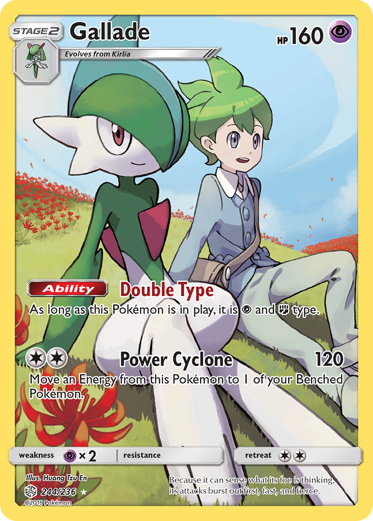 Gallade (244/236) [Sun & Moon: Cosmic Eclipse] | Pegasus Games WI