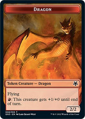 Dragon // Elf Warrior Double-Sided Token [Game Night: Free-for-All Tokens] | Pegasus Games WI