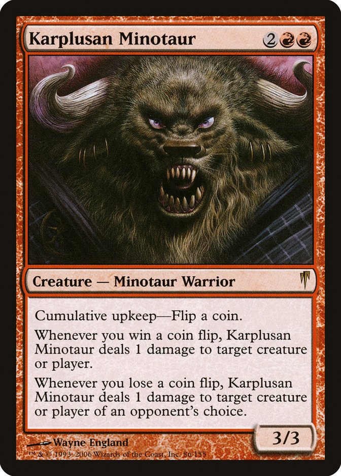 Karplusan Minotaur [Coldsnap] | Pegasus Games WI