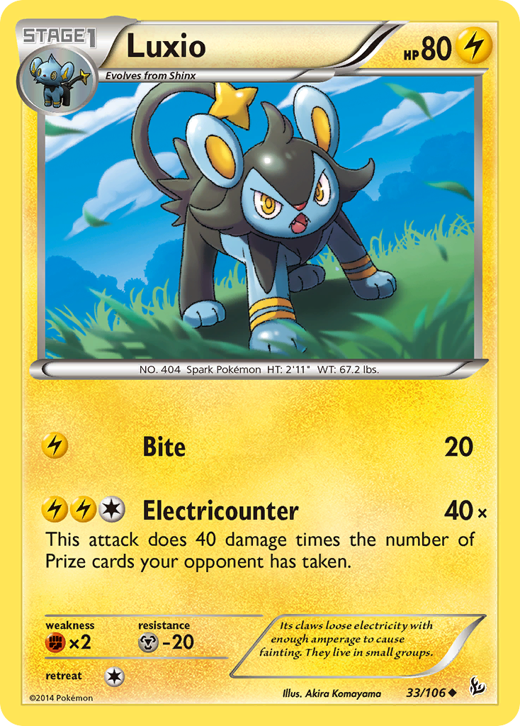 Luxio (33/106) [XY: Flashfire] | Pegasus Games WI