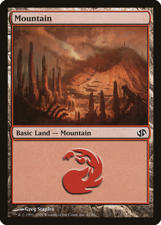 Mountain (61) [Duel Decks: Jace vs. Chandra] | Pegasus Games WI