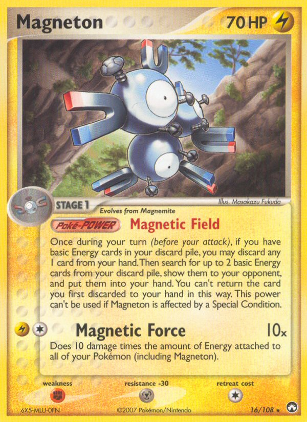 Magneton (16/108) [EX: Power Keepers] | Pegasus Games WI