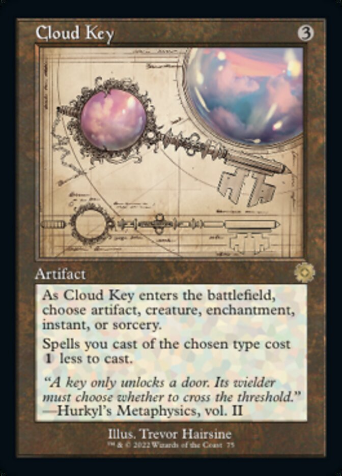 Cloud Key (Retro Schematic) [The Brothers' War Retro Artifacts] | Pegasus Games WI