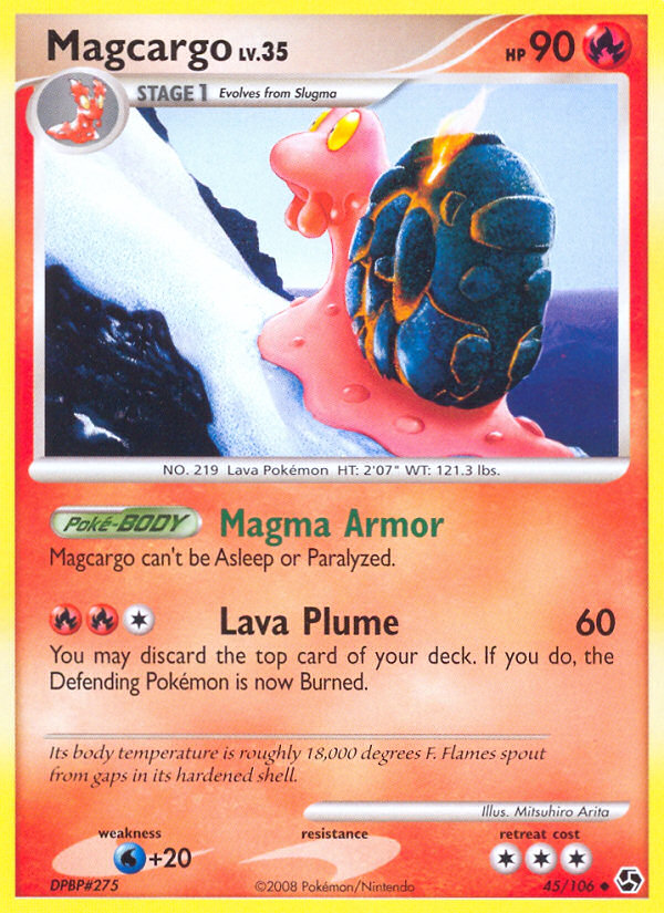 Magcargo (45/106) [Diamond & Pearl: Great Encounters] | Pegasus Games WI
