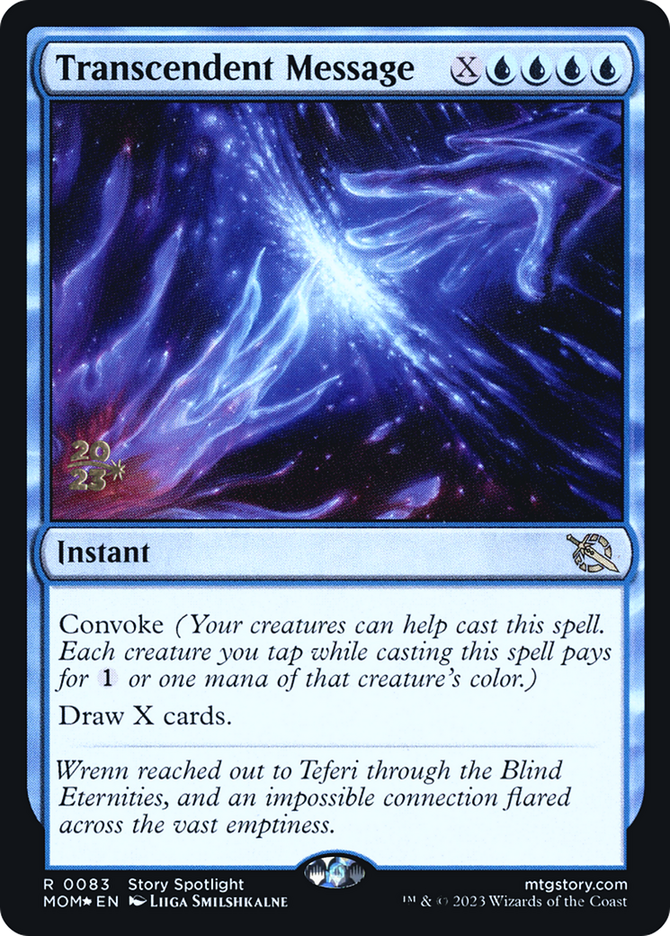 Transcendent Message [March of the Machine Prerelease Promos] | Pegasus Games WI