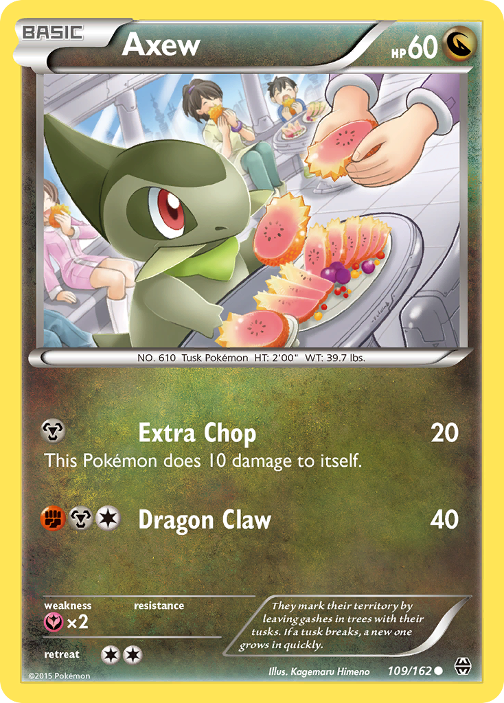 Axew (109/162) [XY: BREAKthrough] | Pegasus Games WI