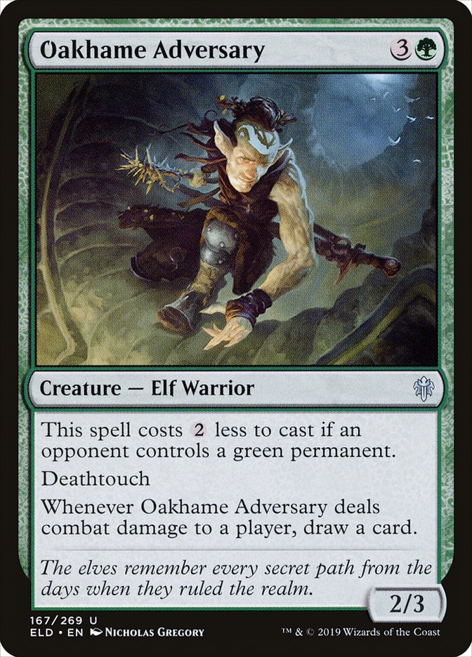 Oakhame Adversary [Throne of Eldraine] | Pegasus Games WI