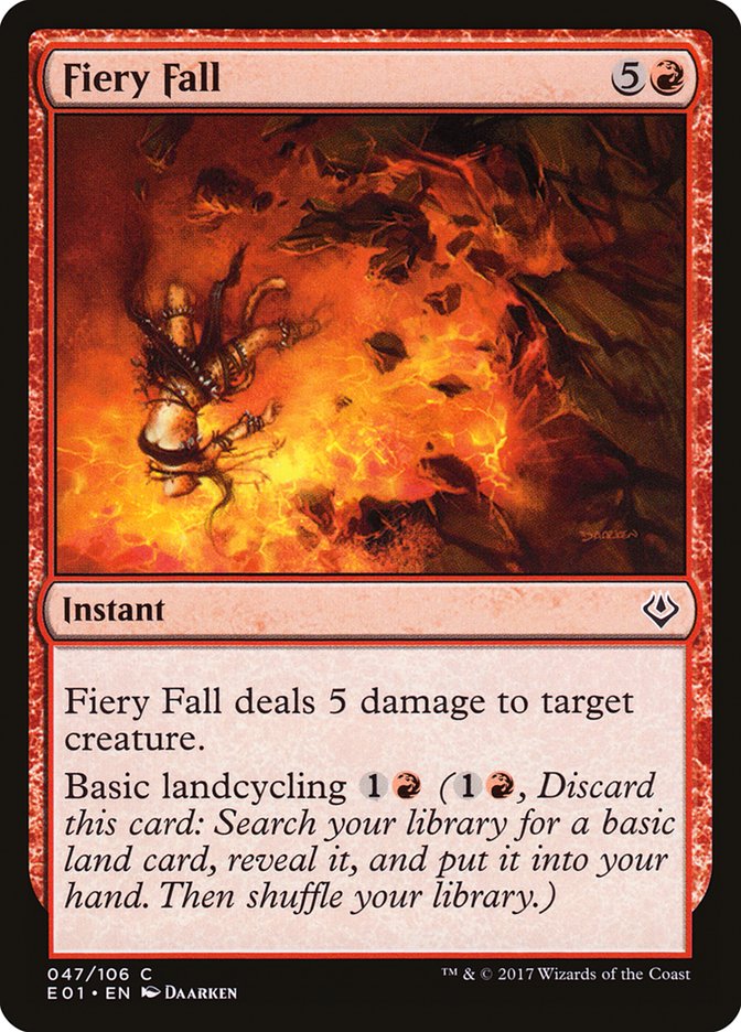 Fiery Fall [Archenemy: Nicol Bolas] | Pegasus Games WI