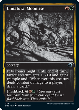 Unnatural Moonrise [Innistrad: Double Feature] | Pegasus Games WI