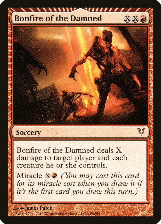 Bonfire of the Damned [Avacyn Restored] | Pegasus Games WI