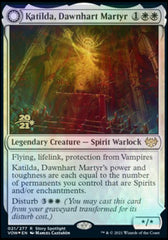 Katilda, Dawnhart Martyr // Katilda's Rising Dawn [Innistrad: Crimson Vow Prerelease Promos] | Pegasus Games WI