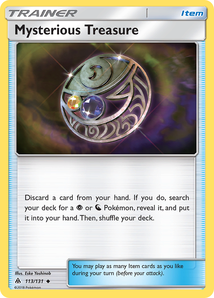 Mysterious Treasure (113/131) [Sun & Moon: Forbidden Light] | Pegasus Games WI