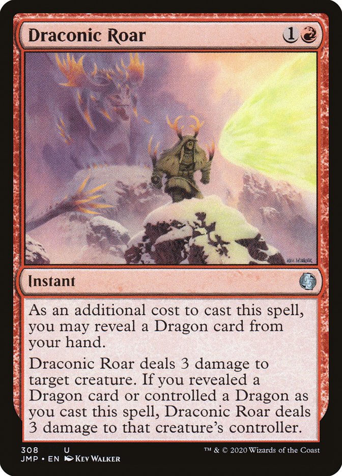 Draconic Roar [Jumpstart] | Pegasus Games WI
