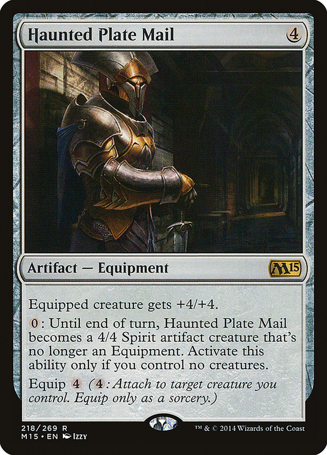 Haunted Plate Mail [Magic 2015] | Pegasus Games WI