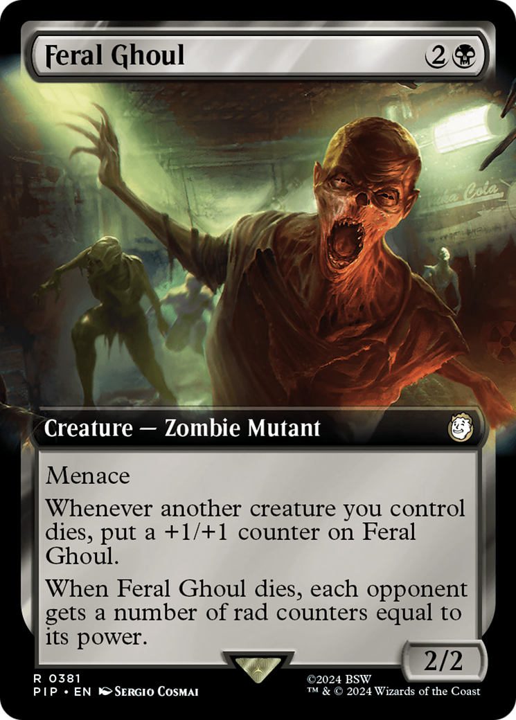 Feral Ghoul (Extended Art) [Fallout] | Pegasus Games WI