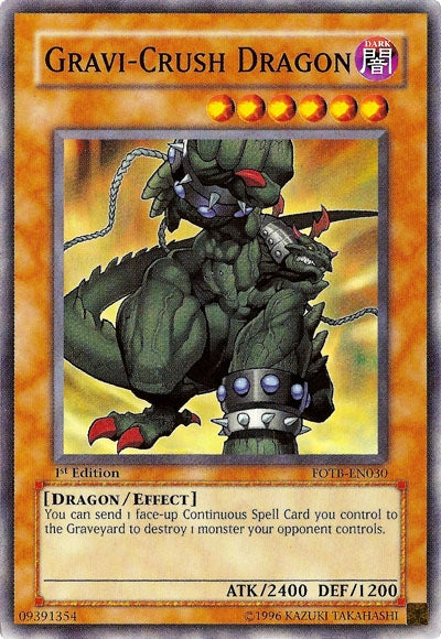Gravi-Crush Dragon [FOTB-EN030] Common | Pegasus Games WI