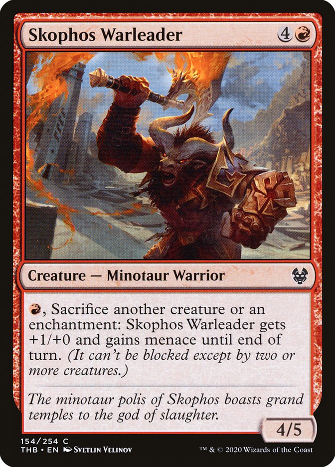 Skophos Warleader [Theros Beyond Death] | Pegasus Games WI