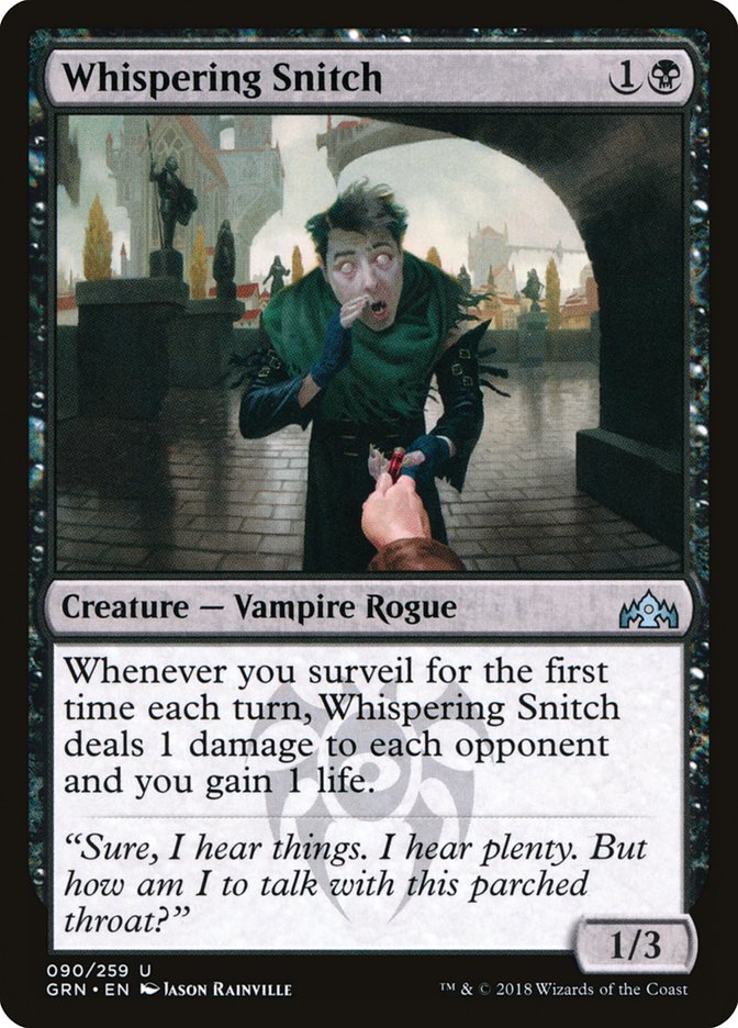 Whispering Snitch [Guilds of Ravnica] | Pegasus Games WI