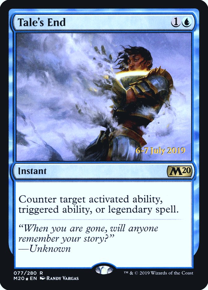 Tale's End [Core Set 2020 Prerelease Promos] | Pegasus Games WI