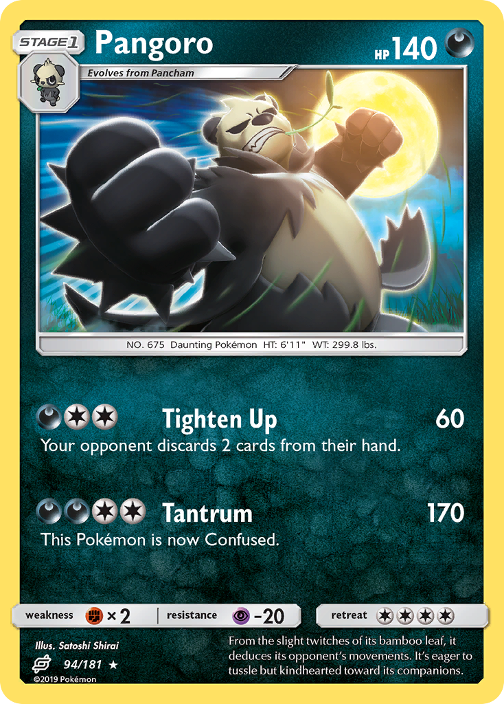 Pangoro (94/181) [Sun & Moon: Team Up] | Pegasus Games WI