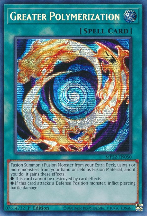 Greater Polymerization [MP22-EN050] Prismatic Secret Rare | Pegasus Games WI