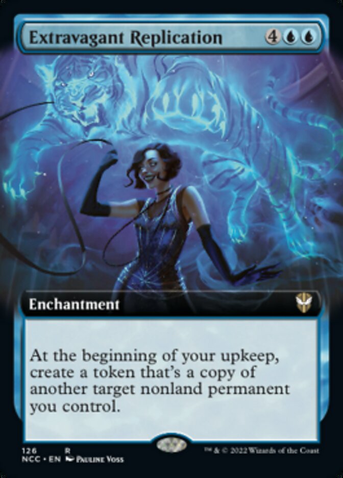 Extravagant Replication (Extended Art) [Streets of New Capenna Commander] | Pegasus Games WI