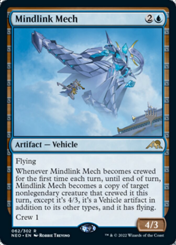 Mindlink Mech (Promo Pack) [Kamigawa: Neon Dynasty Promos] | Pegasus Games WI