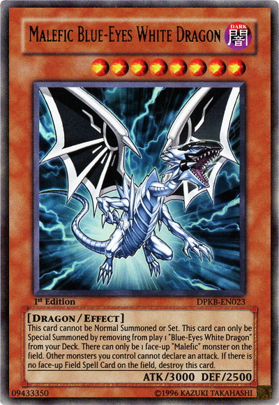Malefic Blue-Eyes White Dragon [DPKB-EN023] Ultra Rare | Pegasus Games WI